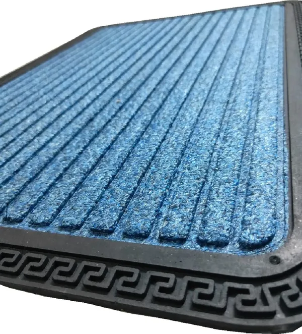 Pack_of_2_Micro_Fiber_Rubber_Moulded_Doormats_Entrances_Driver_Foot_Mat_Blue