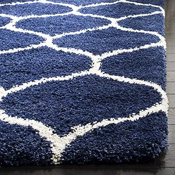 Blue_Woollen_Carpets_and_Runner_for_Living_Room_Bedroom_Traditional_Cotton_Backing