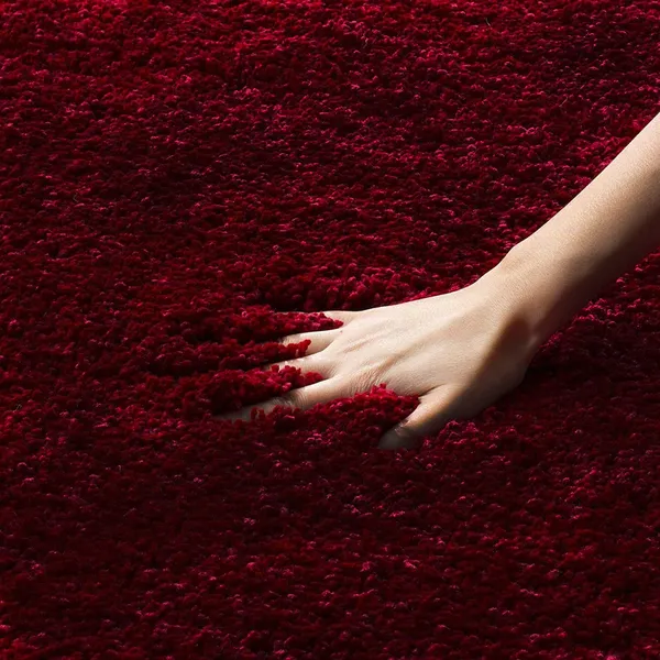 Pure_Woollen_Soft_Coir_Shaggy_Carpets_and_Runner_for_Hall,_Offices,_Kitchens,_Bedside,_Living_Room_and_Cabins_-_Red