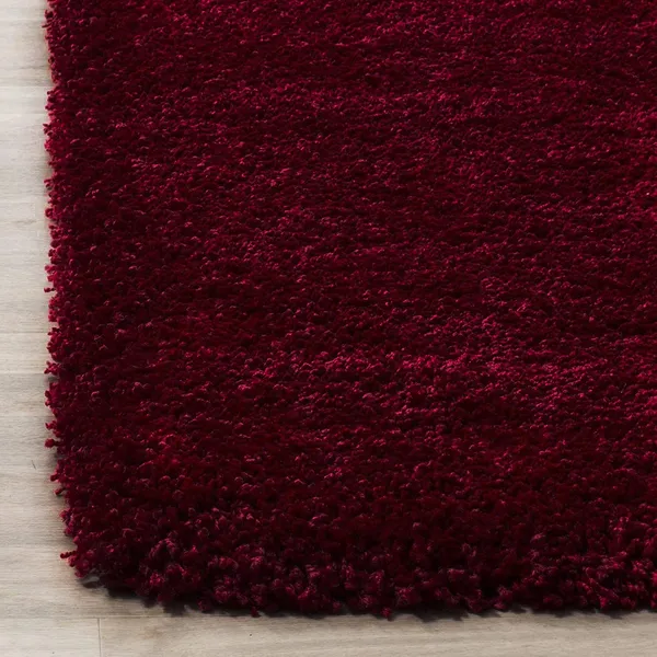 Pure_Woollen_Soft_Coir_Shaggy_Carpets_and_Runner_for_Hall,_Offices,_Kitchens,_Bedside,_Living_Room_and_Cabins_-_Red