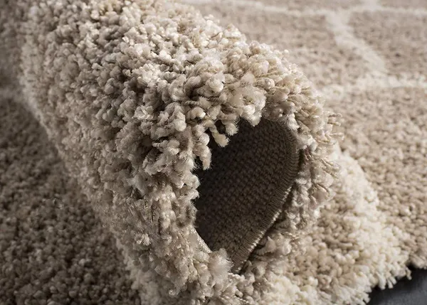 Silk_&_Woollen_Coir_Super-Soft_Shaggy_Floor_Runner_Beige_Color
