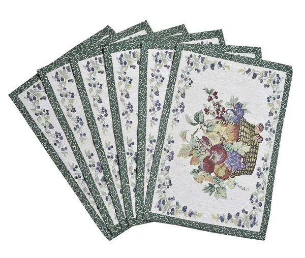 Jacquard_Cotton_Dining_Cream_Table_Mats_with_Runner