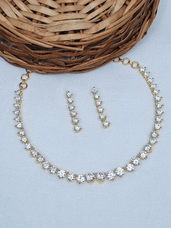 Artificial_Diamond_Necklace_Jewelry_Set