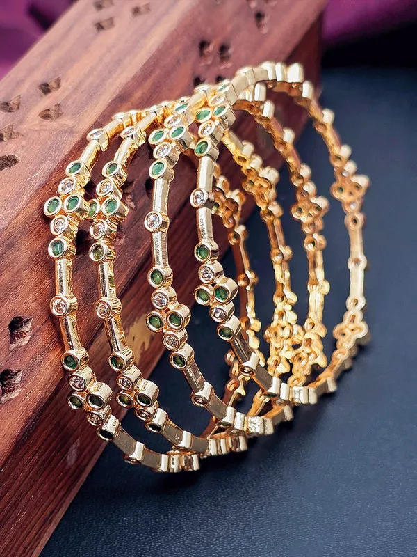 Gold-Plated_Stone_Bangles_Set