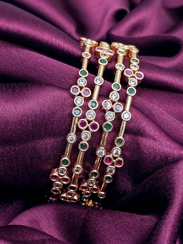 Gold_Plated_Stone_Bangle_Set
