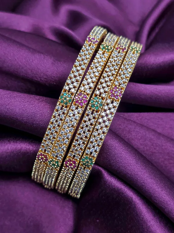 Diamond-Studded_Gold_Bangles