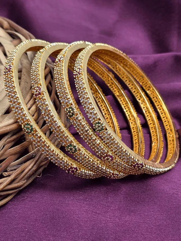 Diamond-Studded_Gold_Bangles