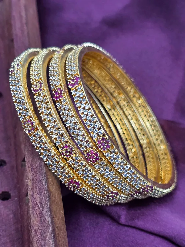 Gold_Plated_Diamond_Studded_Bangles