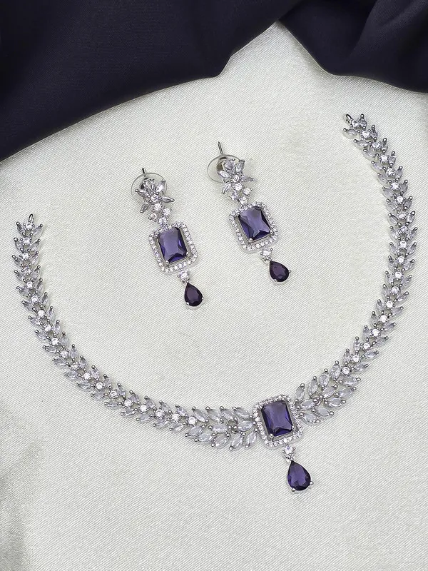 Purple_Crystal_Necklace_Earrings_Set