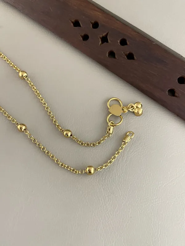 Gold_Flower_Charm_Anklets_Set