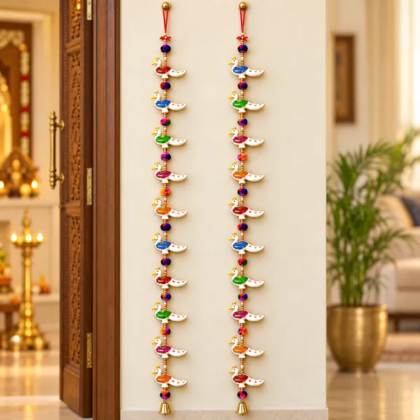 Handcrafted_Peacock_Door_Hangings_(1.6_M,_Multicolor)_-_Set_of_2