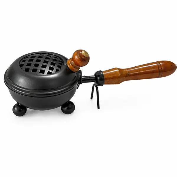 DreamKraft_Charcoal_Incense_Burner_with_Wooden_Handle,_3.25_Inch