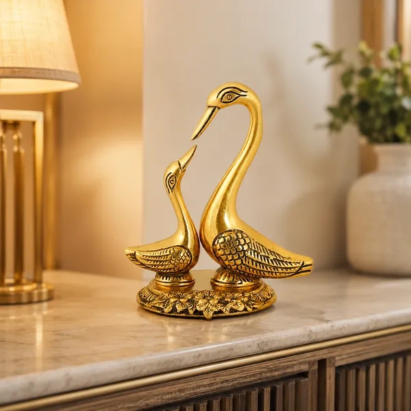 Pair_Of_Kissing_Duck_Showpiece_-_13_CM_for_Home_Decor,_Valuable_collectible,_Handcrafted_Home_Decorative,Great_Gifts,Feng_Sui_gifts
