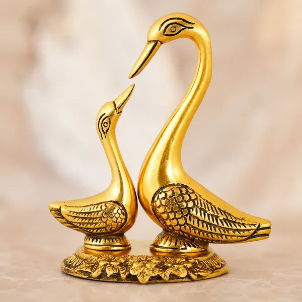 Pair_Of_Kissing_Duck_Showpiece_-_13_CM_for_Home_Decor,_Valuable_collectible,_Handcrafted_Home_Decorative,Great_Gifts,Feng_Sui_gifts