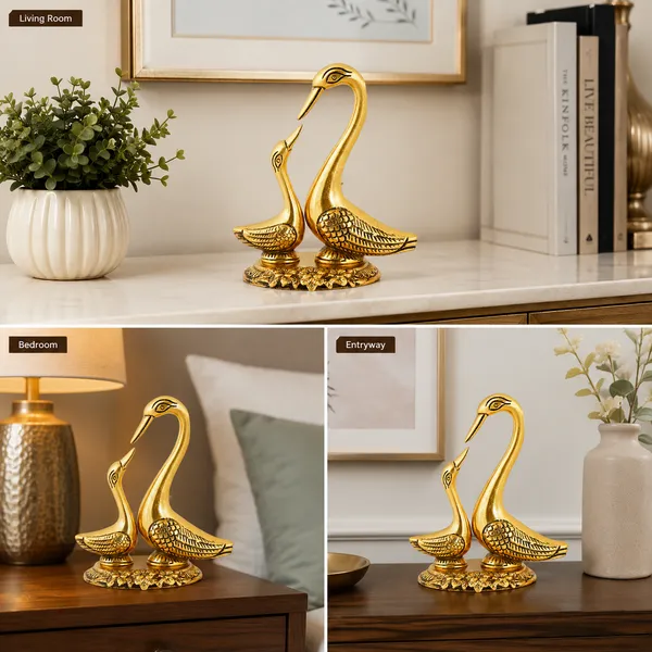 Pair_Of_Kissing_Duck_Showpiece_-_13_CM_for_Home_Decor,_Valuable_collectible,_Handcrafted_Home_Decorative,Great_Gifts,Feng_Sui_gifts