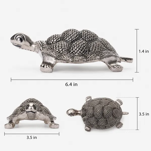 DreamKraft_Metal_Tortoise_Showpiece,_Silver