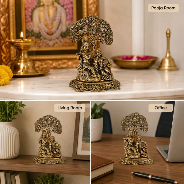 Metal_Gold_Plated_with_Antique_Finish_Radha_Krishna_Idol_Showpiece-_Golden,_Standard