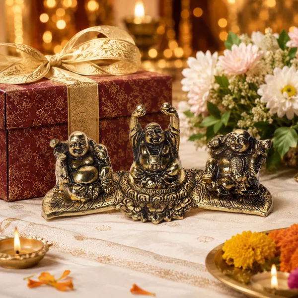 Feng_Shui_Metal_Laughing_Buddha_for_Health,_Wealth_and_Happiness_(Gold,_Standard,_Set_of_3)