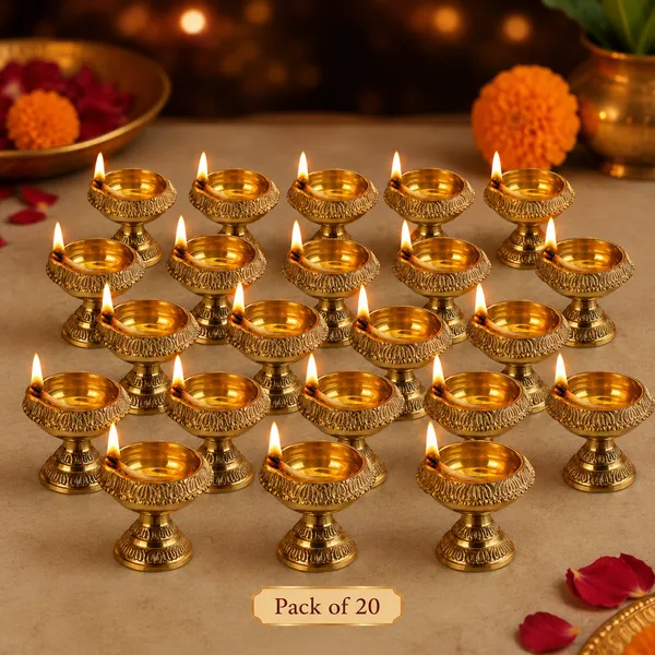 Brass_Finish_Metal_Diya_Pack_of_2_for_Pooja_Room_Aarti_and_Diwali_Decor_7.5_cm