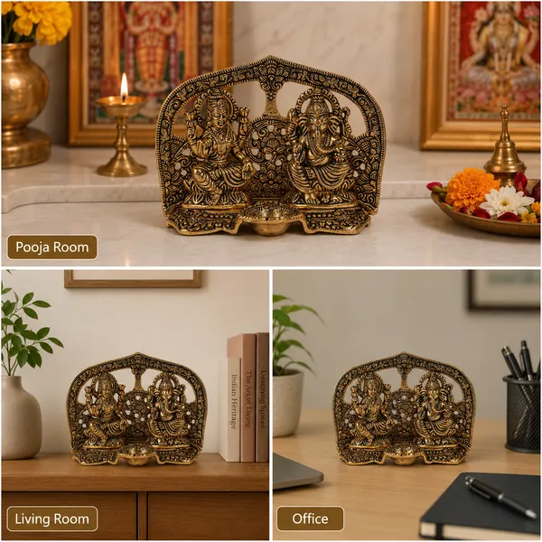 Metal_Laxmi_Ganesh_with_Deepak_for_Home_Dv??cor