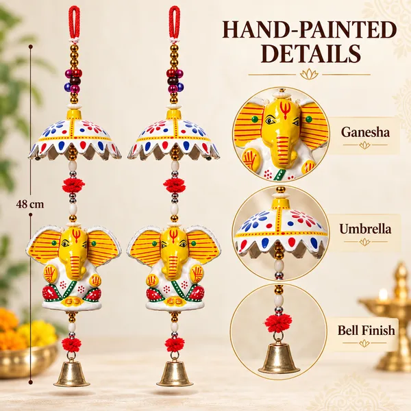Paper_Mache_Door_Hanging_(White,_48_cm)_-_Set_of_2