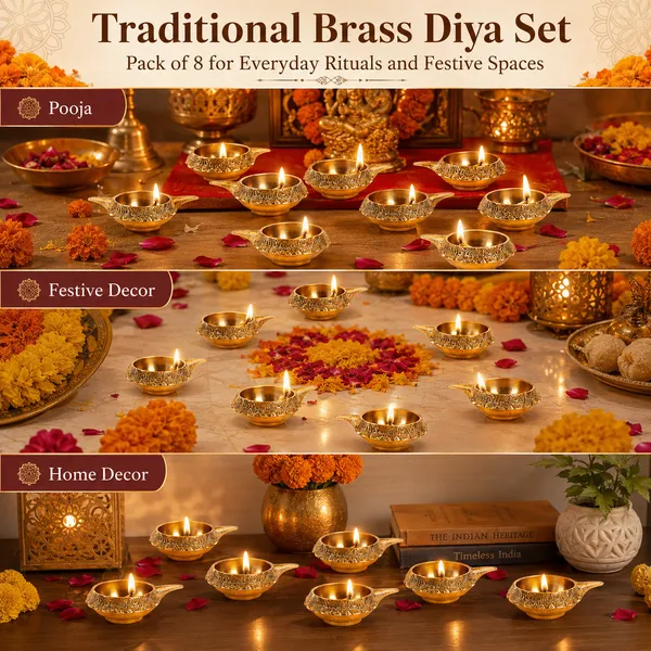 Brass_Diwali_Kuber_Deepak_Diya_Oil_Lamp_for_Puja_Home_Dv???vO?cor(Set_of_8)