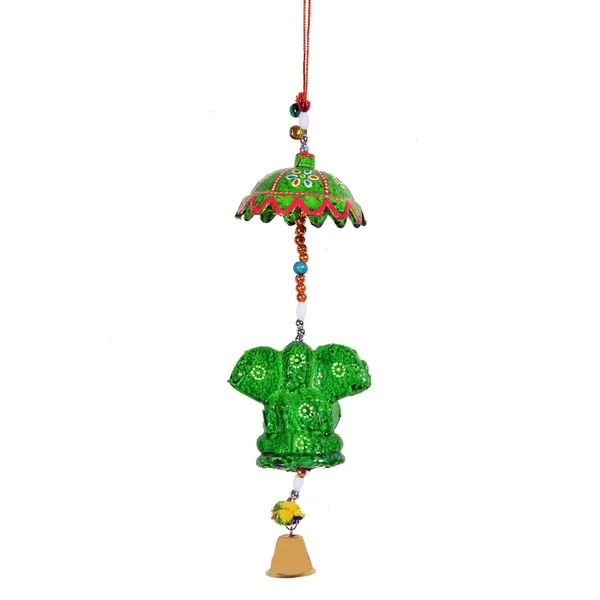 _Paper_Mache_Door_Hanging_(48_cm,_Green)