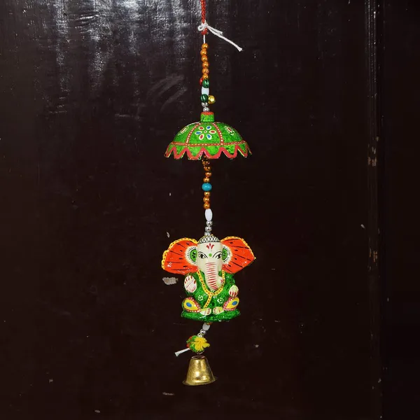 _Paper_Mache_Door_Hanging_(48_cm,_Green)