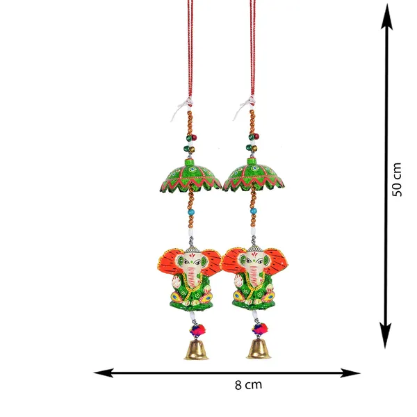 _Paper_Mache_Door_Hanging_(48_cm,_Green)