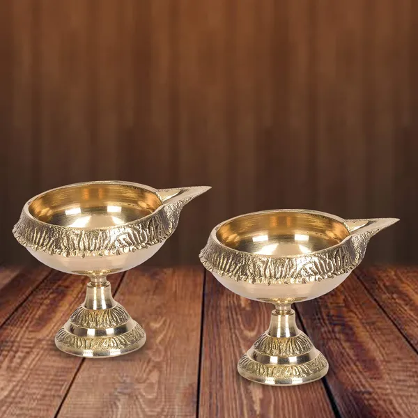 Brass_Diwali_Kuber_Deepak_On_Stand_(Diya_Oil_Lamp)_for_Puja_Home_Dv???vO?cor_(Set_of_10)