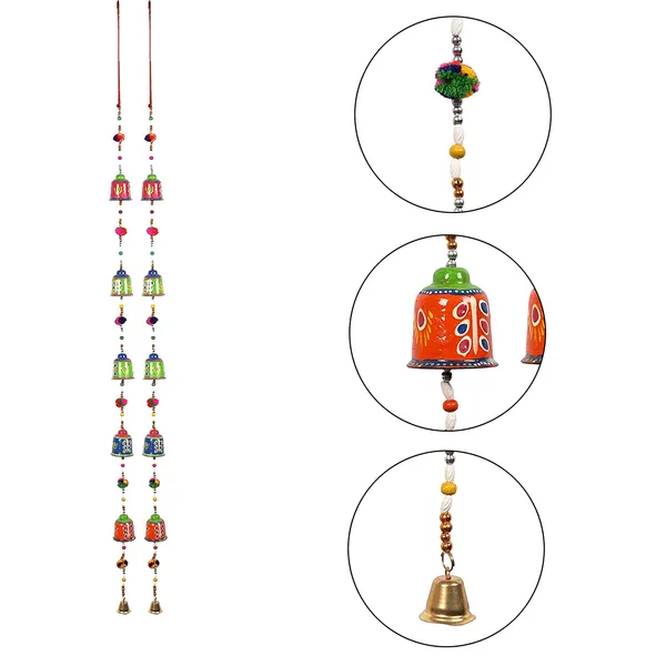 _Paper_Mache_Decorative_Bell_Hangings_(109_cm,_Multicolor)