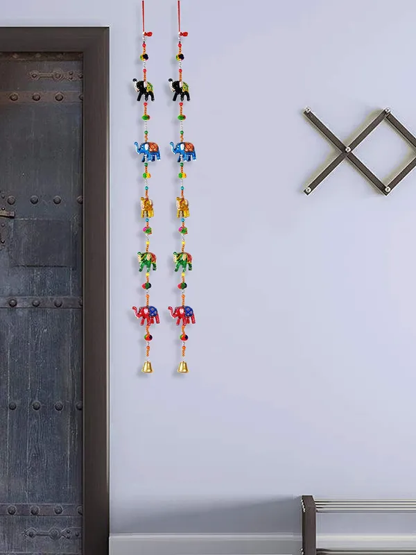 Paper_Mache_Door_Hanging_(96_cm,_Multicolour)_-Set_of_4