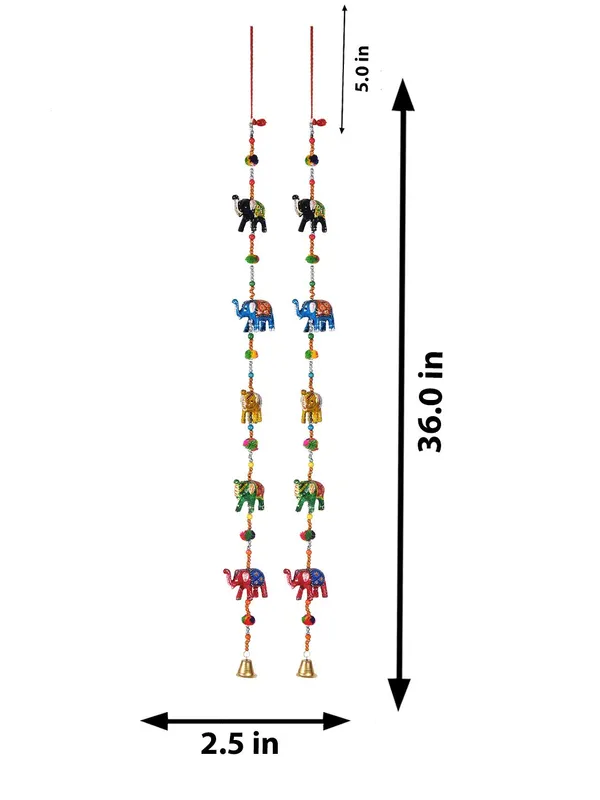 Paper_Mache_Door_Hanging_(96_cm,_Multicolour)_-Set_of_4