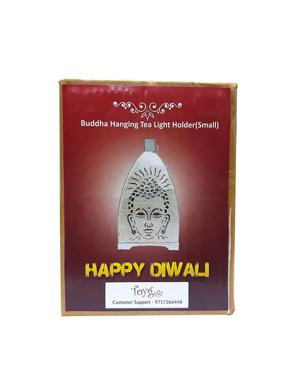 Toygully_Metal_Buddha_Hanging_Tea_Light_Holder,_Pack_of_1