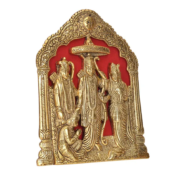 DreamKraft_Aluminium_Ram_Darbar_Framed_Showpiece,_Gold