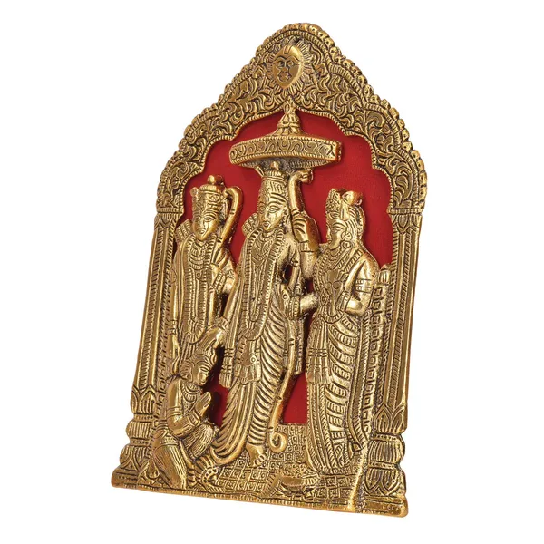 DreamKraft_Aluminium_Ram_Darbar_Framed_Showpiece,_Gold