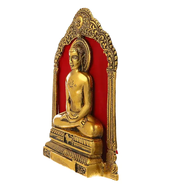 Gold_Color_Mahavir_Swami_Ji