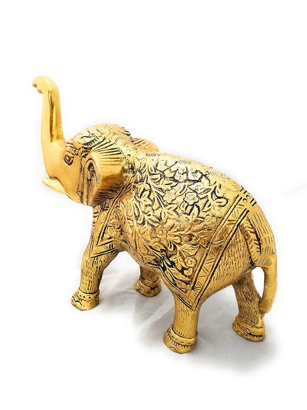 Metal_Elephant_for_Home_D?cor_and_Showpiece_(22x17x8_cm,Gold_Plated)