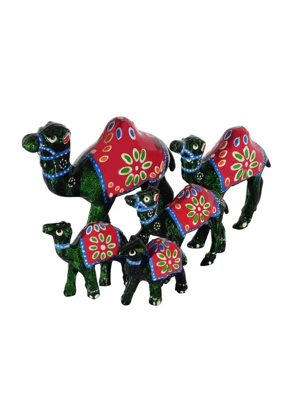Handcrafted_Set_of_5_Showpiece_Camel_Set_for_Home_Decoration