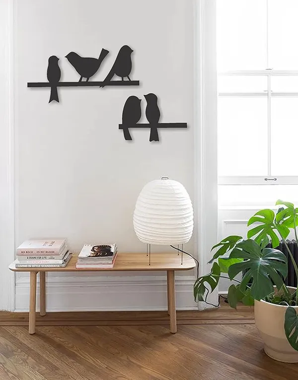 Street_Bird_MDF_Wall_Plaque_Painted_Cutout_Ready_to_Hang_Home_Decor_Vintage_Wall_Art