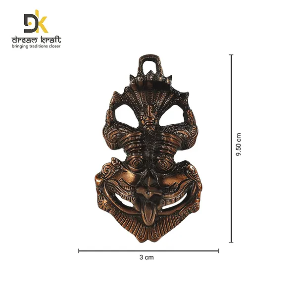 White_Metal_Wall_Mounted_Nazar_Battu_Suraksha_Kawach_Evil_Eye_Protector_Home_&_Office_Entrance_(Grey_-_16.5_x_3_x_9.5_cm)