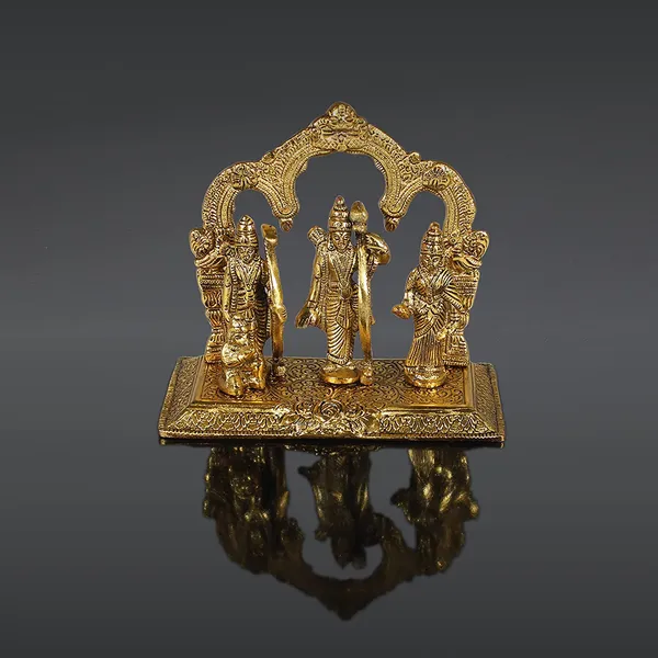 DreamKraft_Ram_Darbar_White-Metal_Showpiece,_Gold_Colour,_17.5_cm_High