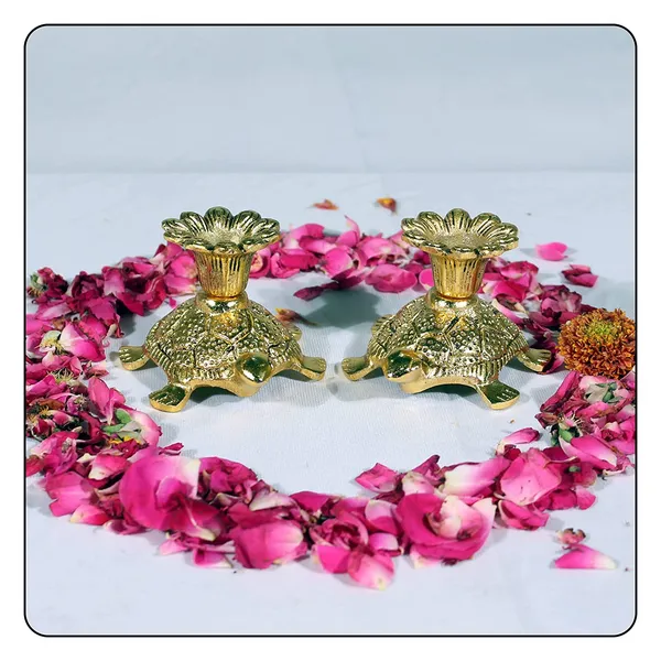 White_Metal_Gold_Finish_Tortoise_Candle_Stand_Holder_Dinner_and_Dining_Table_Showpiece_-_(Golden_-_10_x_7.5_x_6_cm)