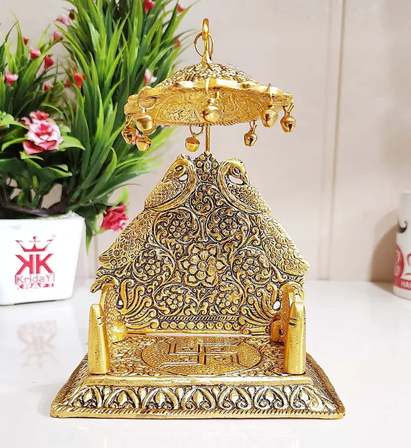 DreamKraft_Laddu_Gopal_Singhasan_Throne_with_Canopy