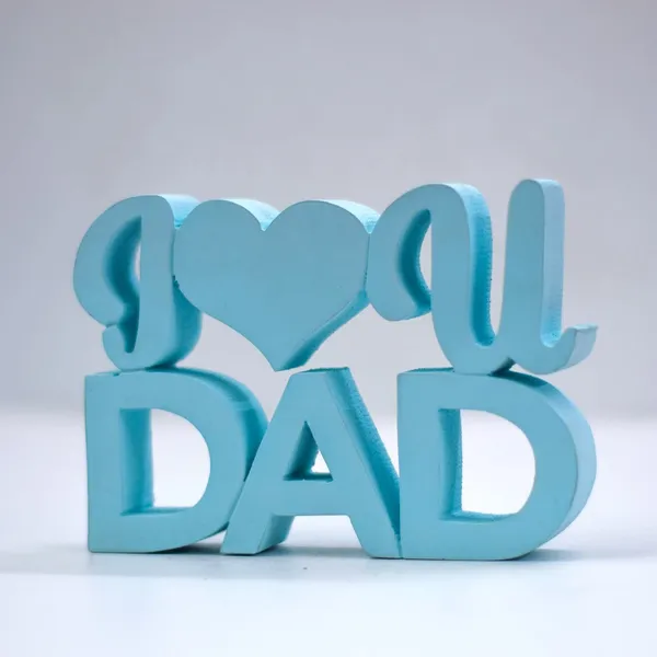 DreamKraft_I_Love_You_Dad_Word_Showpiece,_Blue