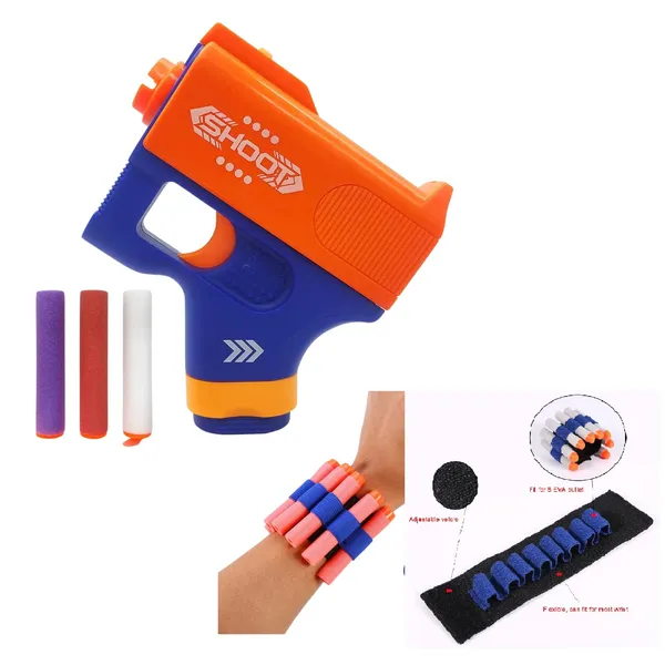 Mini_Soft_Blaster_Manual_Soft_Bullet_Shooting_Gun_Toy_with_3_Soft_Foam_Bullets_&_1_Hand_Strap_for_Darts