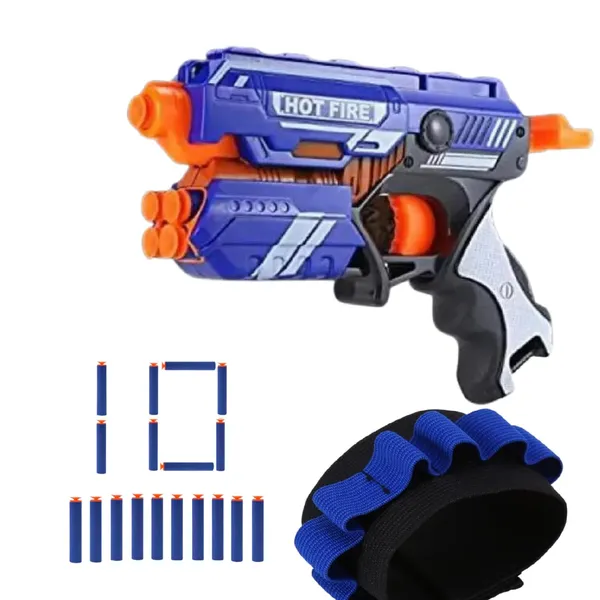 Sharp_Soft_Blaster_Manual_Soft_Bullet_Shooting_Gun_Toy_with_10_Soft_Foam_Bullets_&_1_Hand_Strap_for_Darts