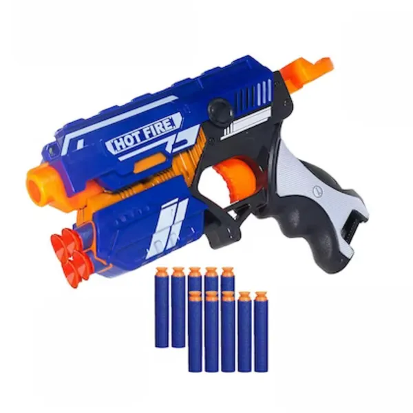 Sharp_Soft_Blaster_Manual_Soft_Bullet_Shooting_Gun_Toy_with_10_Soft_Foam_Bullets_&_1_Hand_Strap_for_Darts