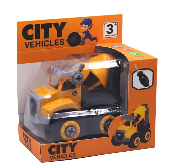 DIY_Do_It_Yourself_Construction_Vehicle_Play_Cement_Mixer_Truck_with_Screwdriver,_Unbreakable_Plastic_Assembly_STEM_Learning_Toy