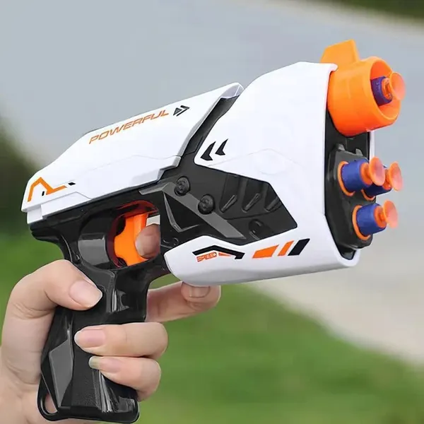 Super_Shot_Soft_Blaster_Manual_Bullet_Shooting_Gun_Toy_&_10_Soft_Foam_Dart_Bullets_with_1_Hand_Strap_for_Darts
